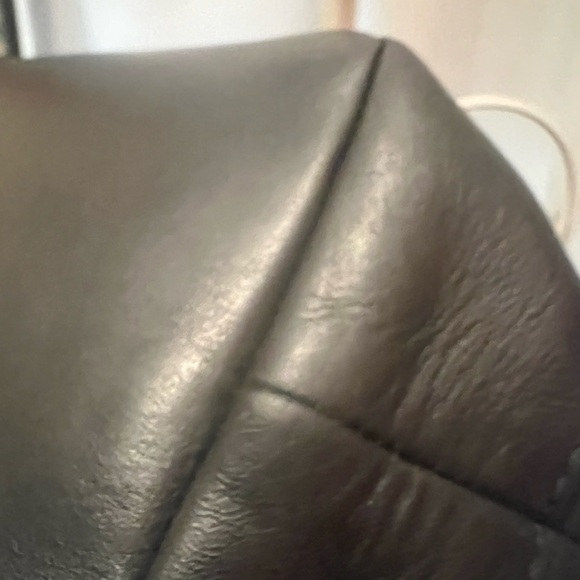 Madewell Black Leather Lafayette Bucket Shoulder Bag Pristine Condition - Picture 15 of 16